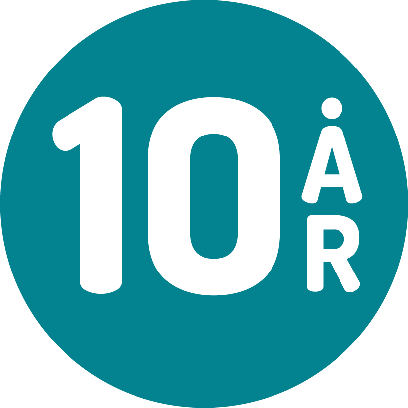 10 års garanti